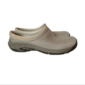 Merrell Encore Breeze Slip On Shoes Size 9.5 Silver Birch